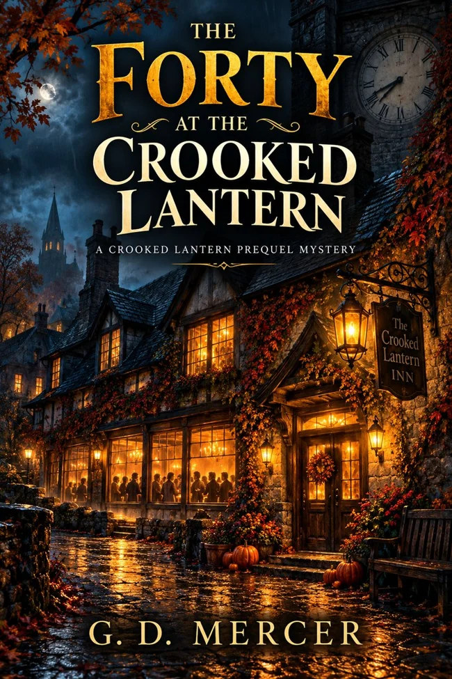The Forty at the Crooked Lantern cover, by G.D. Mercer